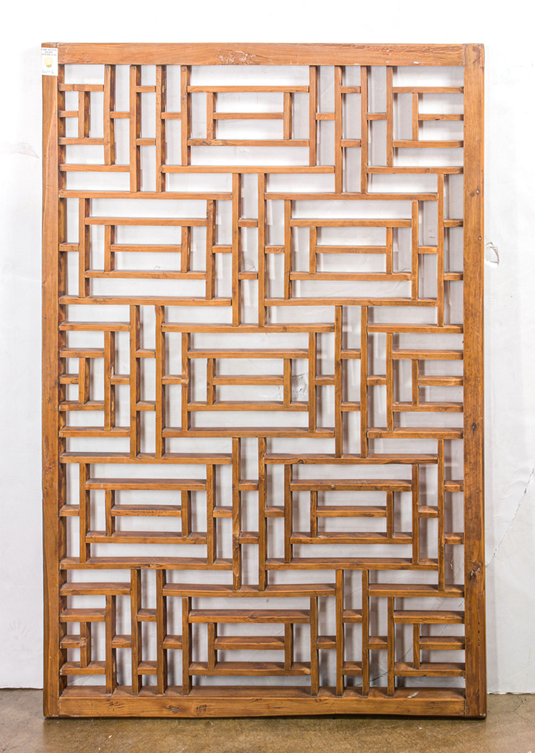 CHINESE ELM FRETWORK WALL PANEL 3a2499