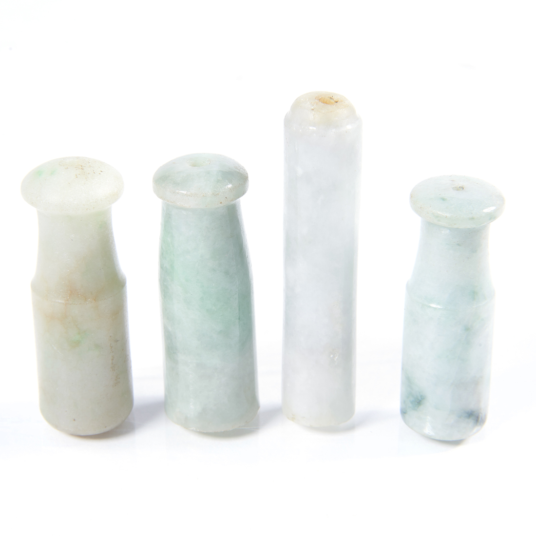  LOT OF 4 CHINESE JADEITE CIGARETTE 3a24d8
