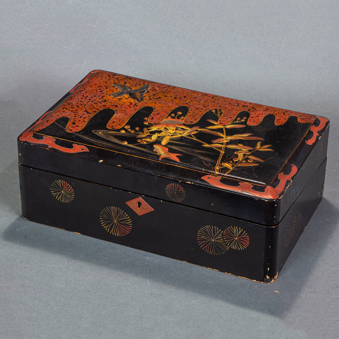 JAPANESE EXPORT GILT LACQUERED 3a2507