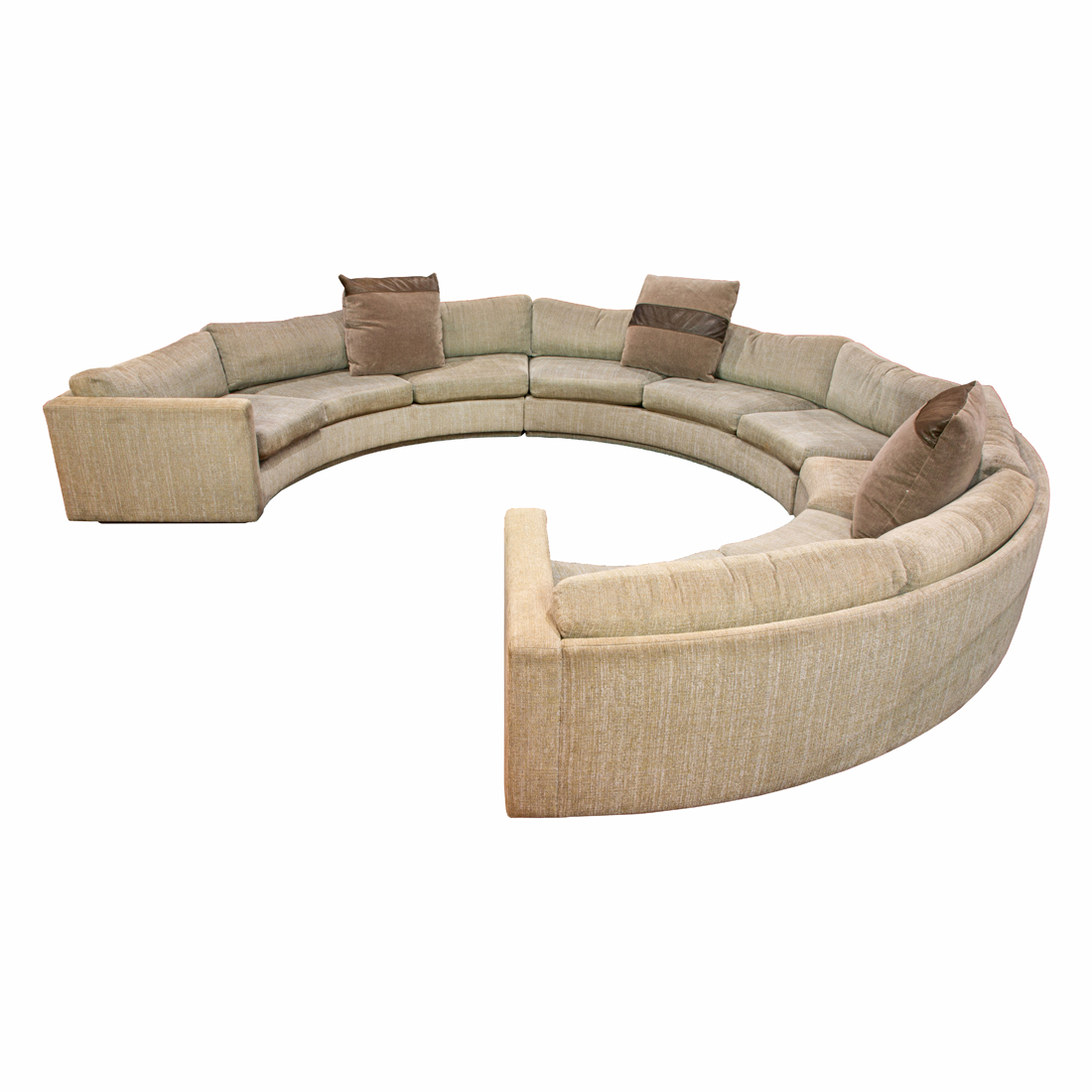 MILO BAUGHMAN, CIRCULAR SOFA Milo