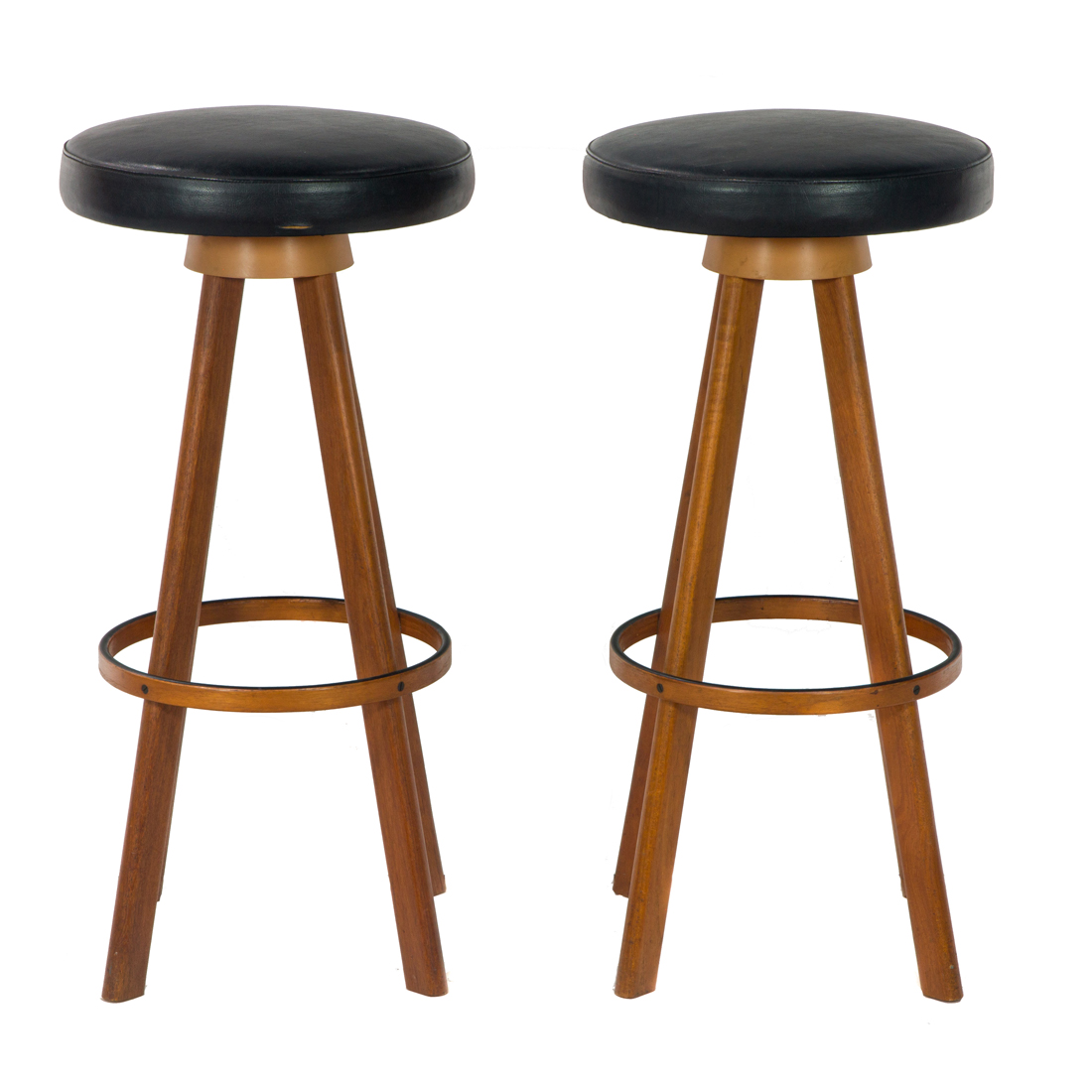 HANS OLSEN, BAR STOOLS, PAIR Hans