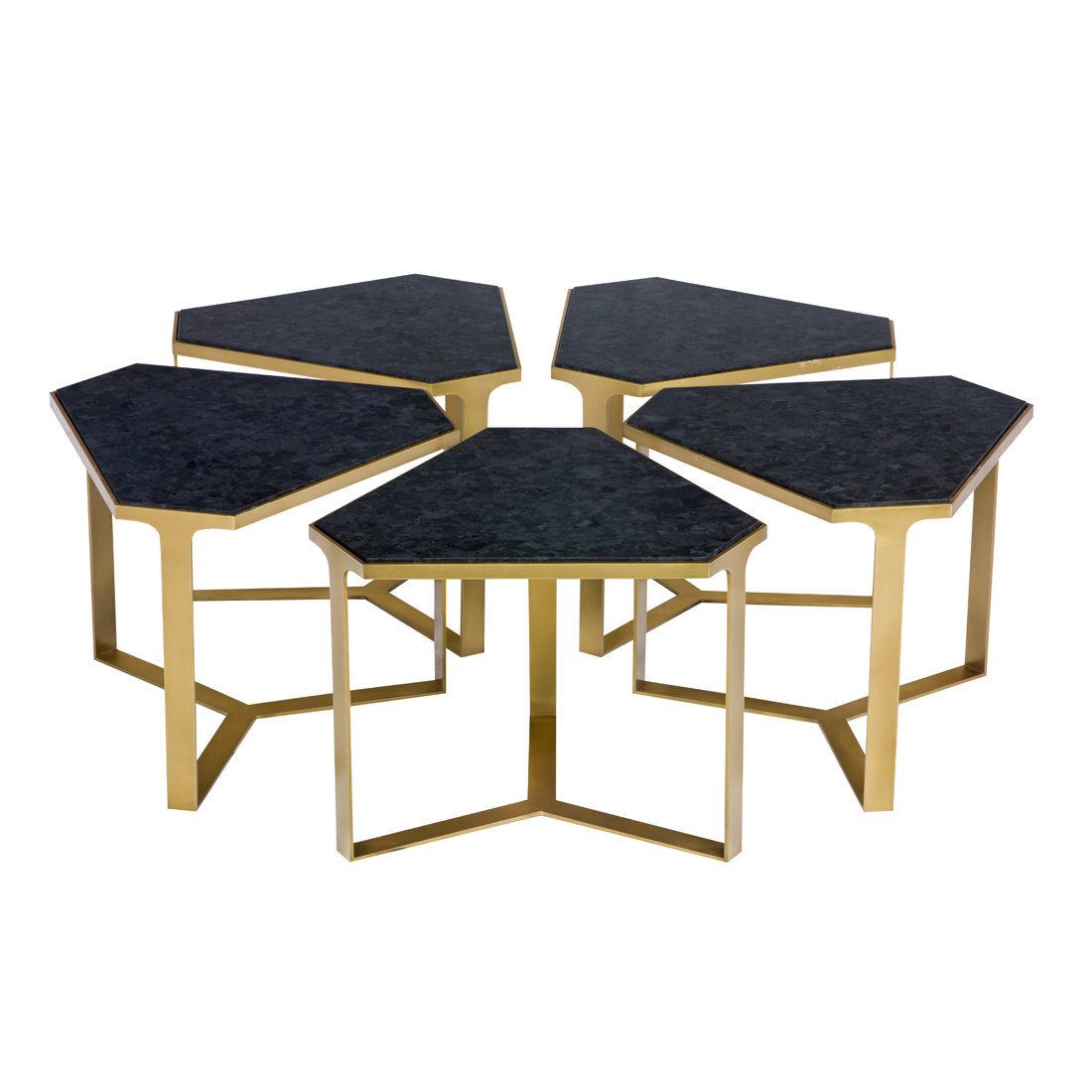 DONGHIA FORMA TABLES SET OF FIVE 3a25eb