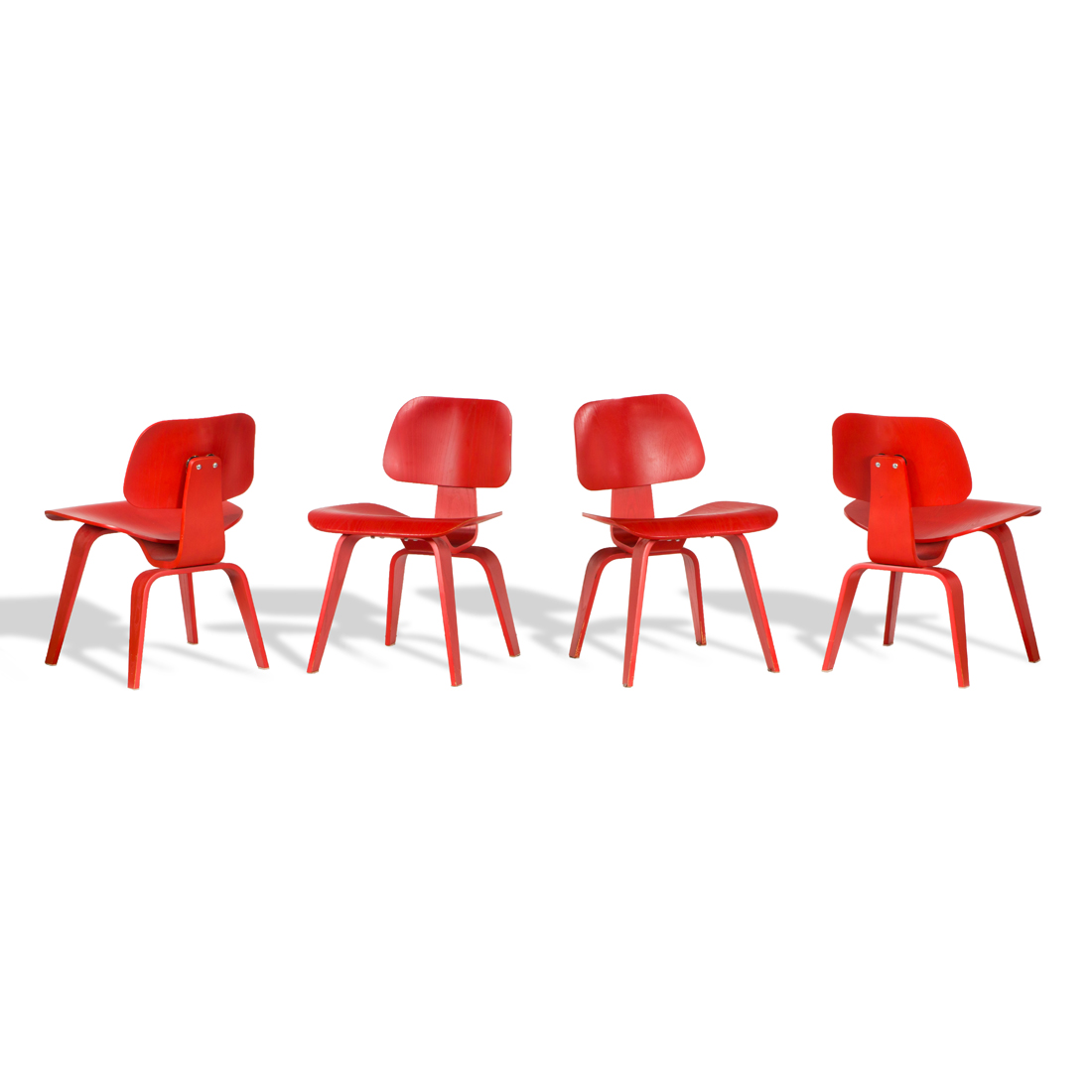 CHARLES AND RAY EAMES DCW CHAIRS  3a27c8