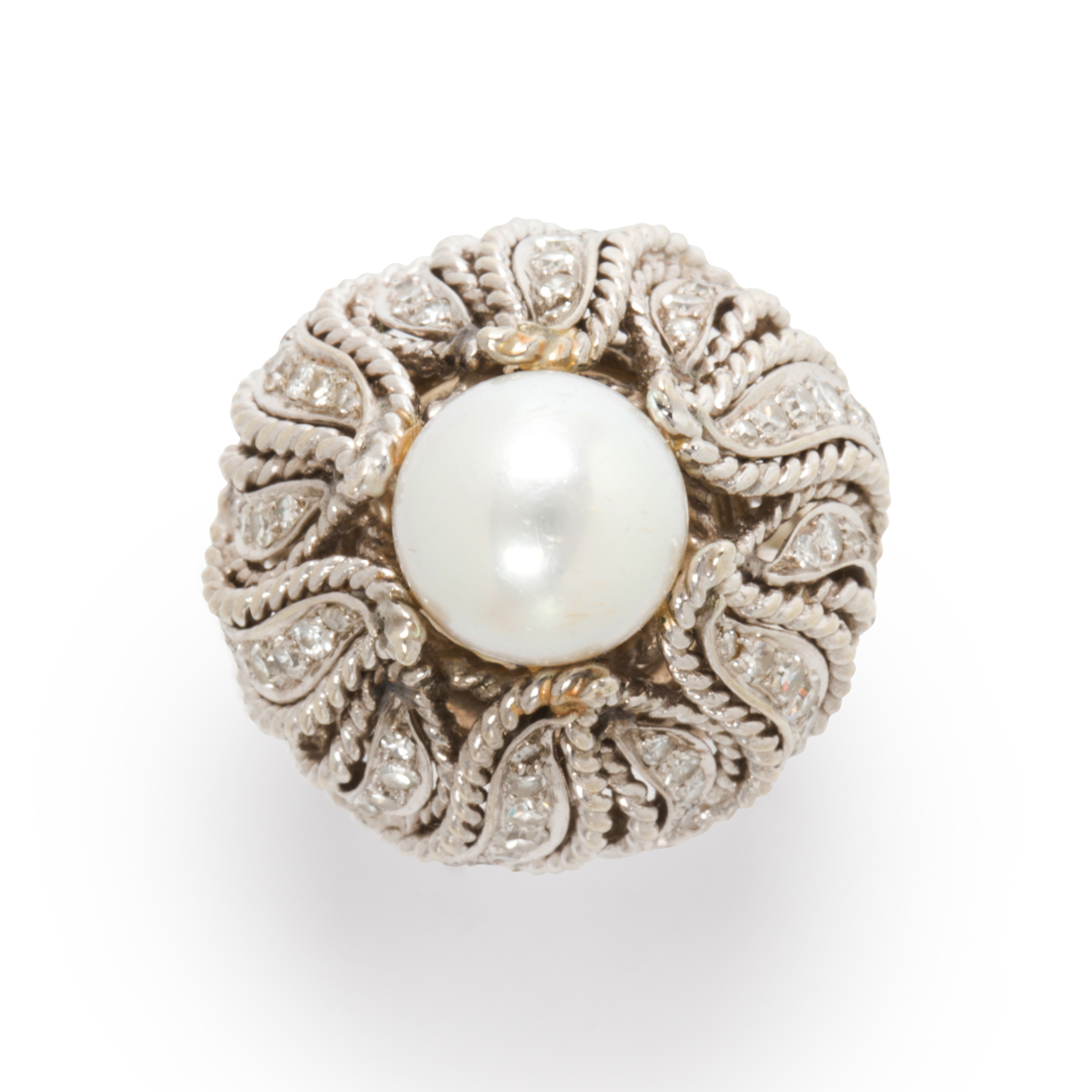 A CULTURED PEARL DIAMOND AND FOURTEEN 3a2829