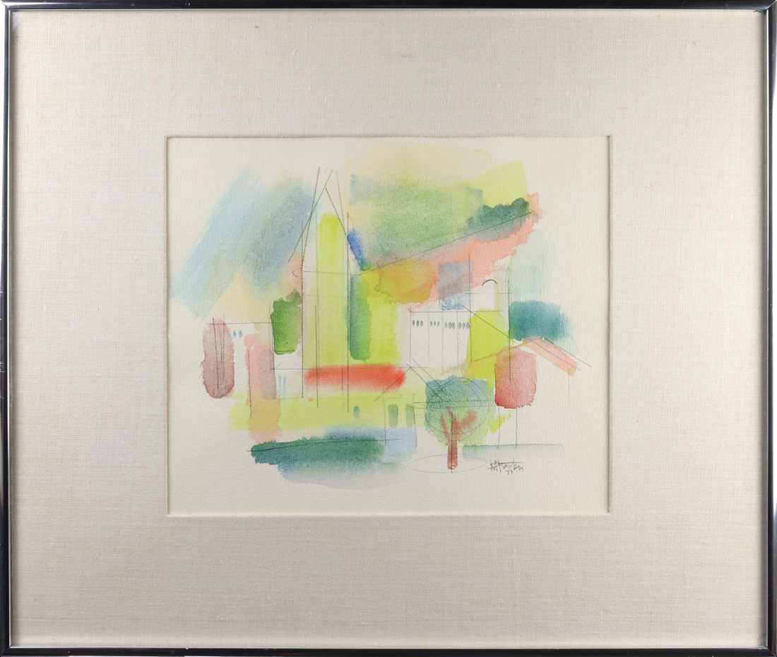 WATERCOLOR KARL KASTEN Karl Kasten 3a288f