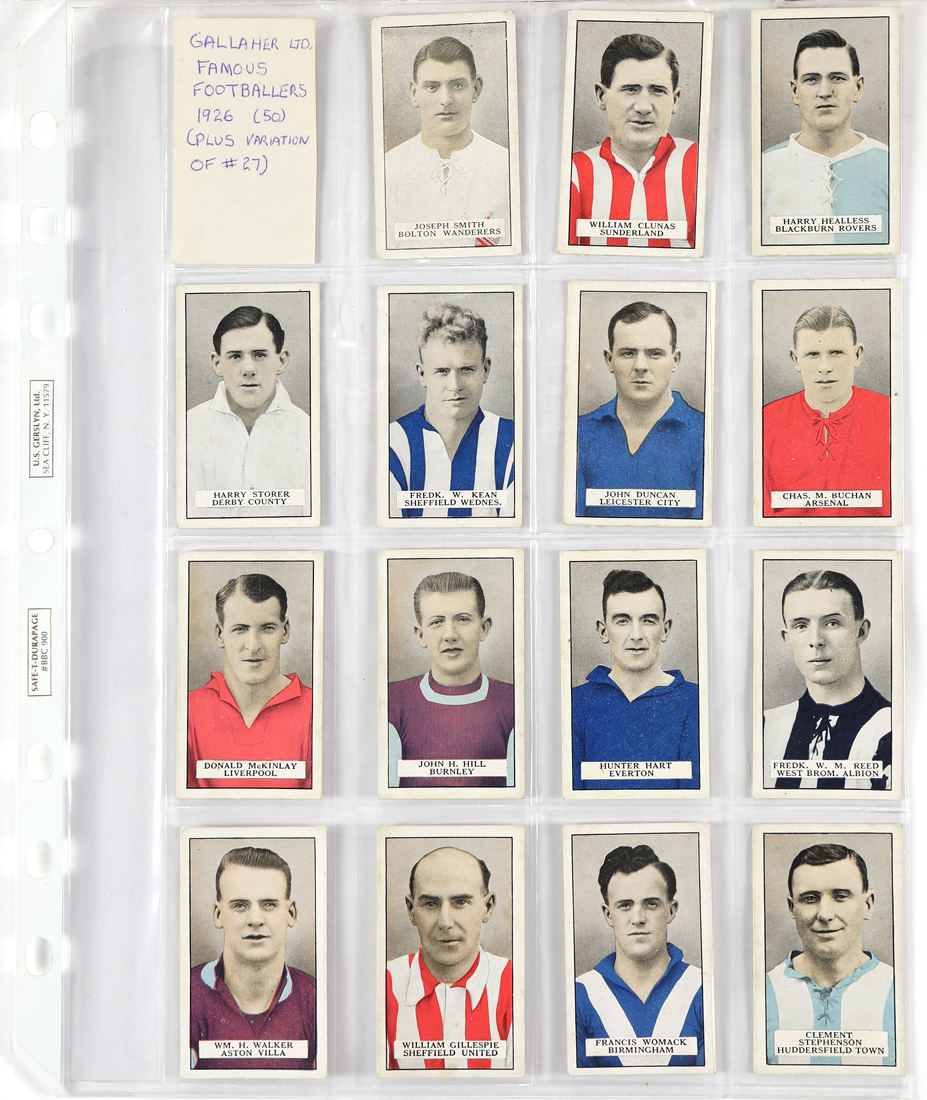  LOT OF 194 FOUR SETS OF FOOTBALLER 3a2935