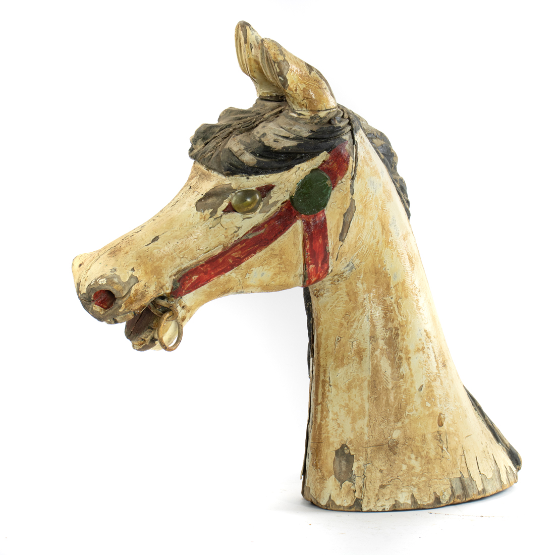 CARVED AND PAINTED CAROUSEL HORSE 3a294f