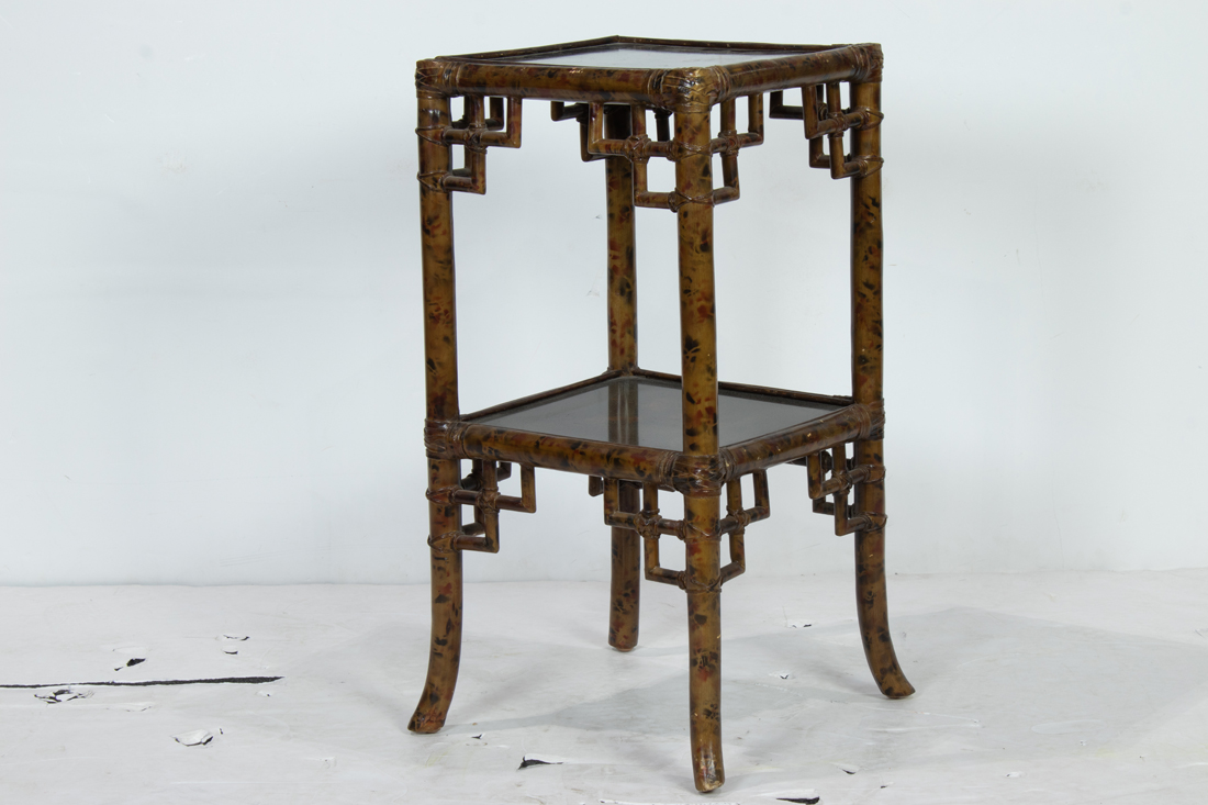 CHINESE PAINTED BAMBOO STAND Chinese