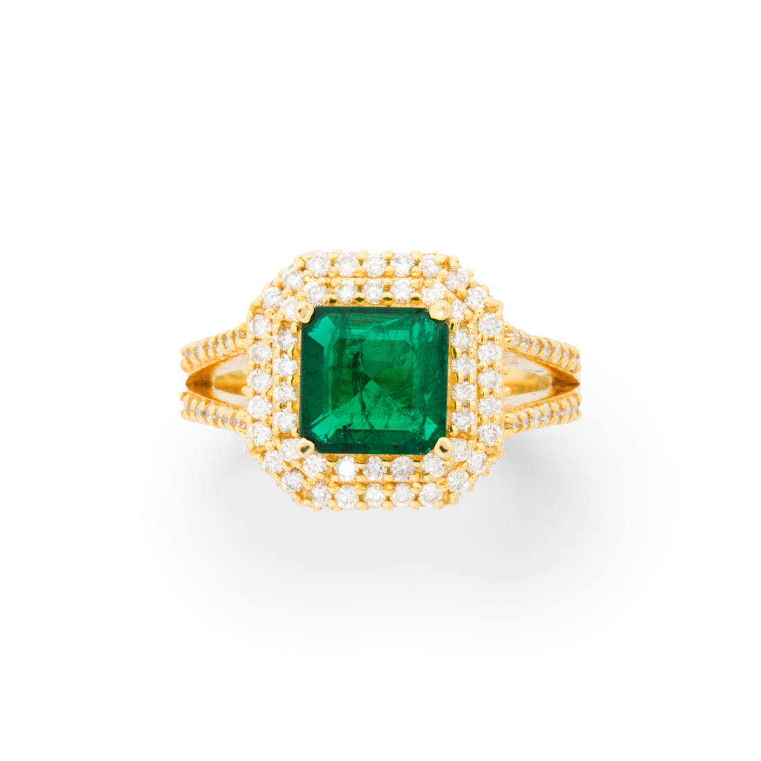 AN EMERALD DIAMOND AND EIGHTEEN 3a2ad5