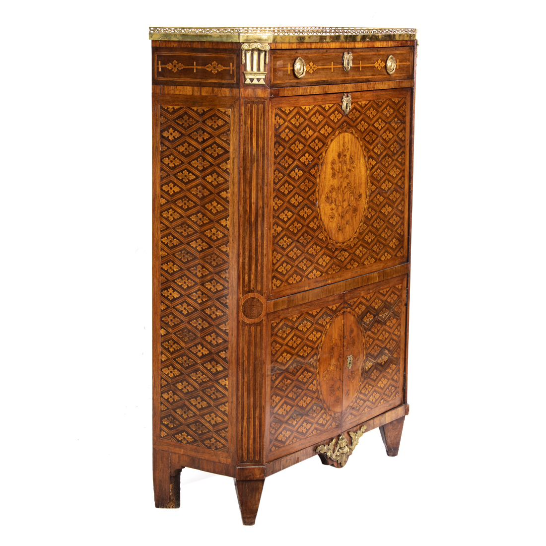 A FRENCH LOUIS PHILIPPE INLAID