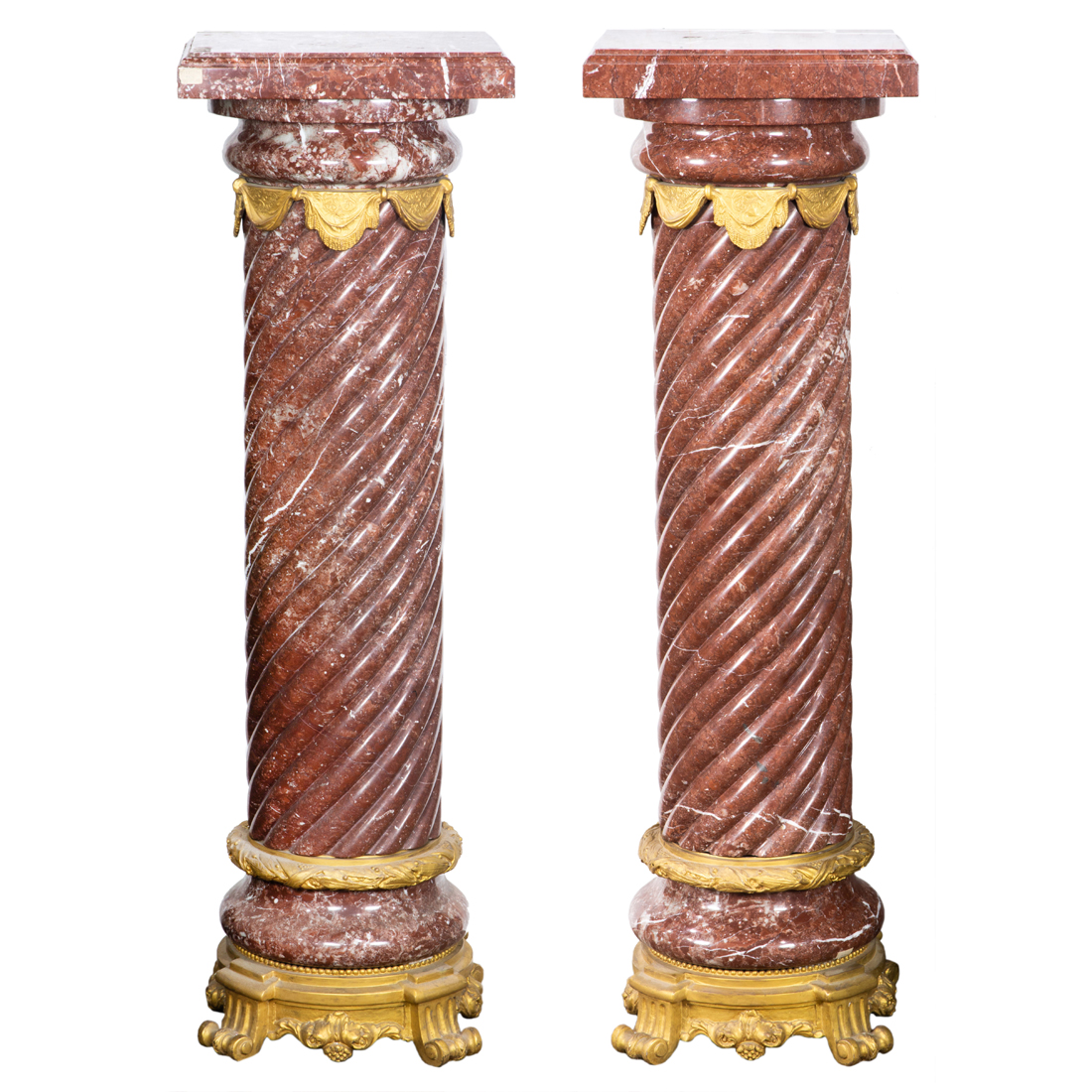 A PAIR OF LOUIS XV STYLE GILT BRONZE 3a2bb8