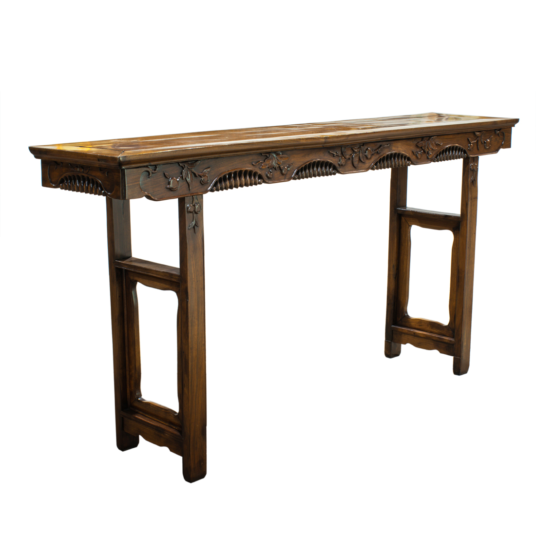 CHINESE HARDWOOD SIDE TABLE Chinese