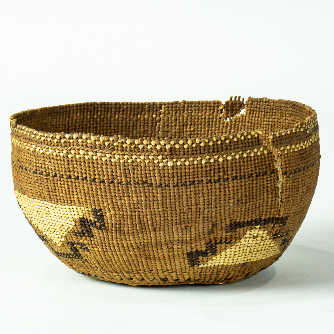 NATIVE AMERICAN BASKET Native American