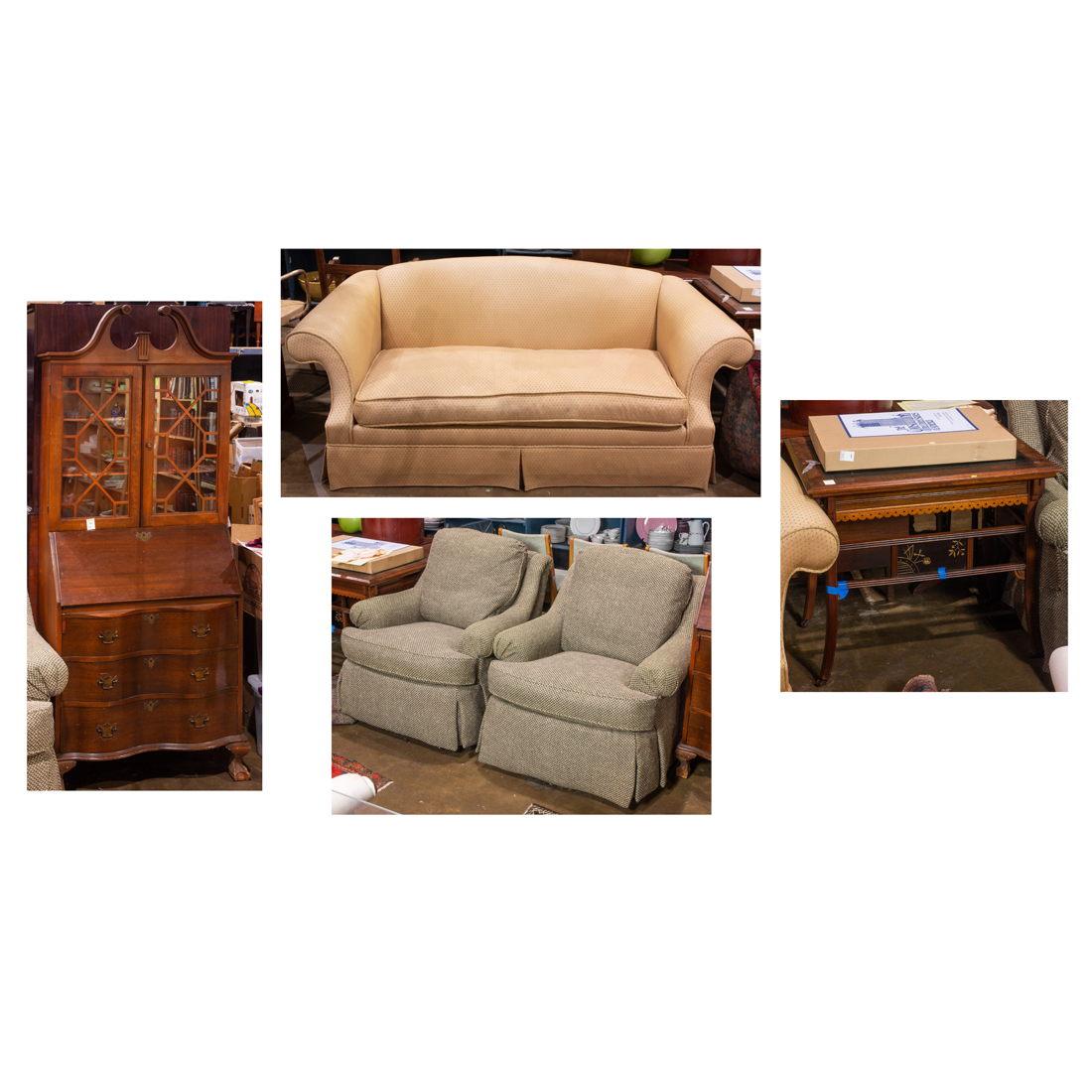 (LOT OF 6) FURNITURE GROUP, INCLUDING