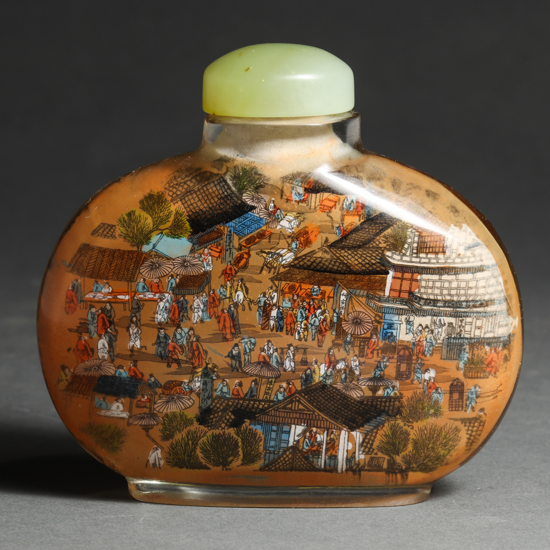 CHINESE INSIDE PAINTED SNUFF BOTTLE