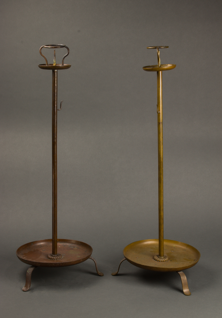 PAIR OF JAPANESE PRICKET STICKS