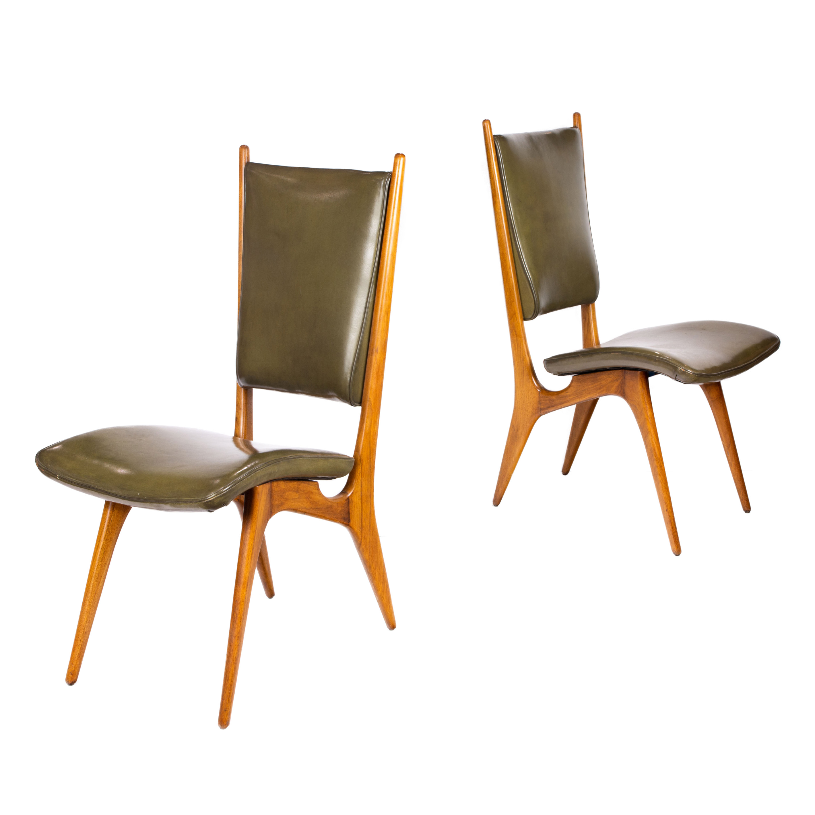 VLADIMIR KAGAN SIDE CHAIRS, PAIR