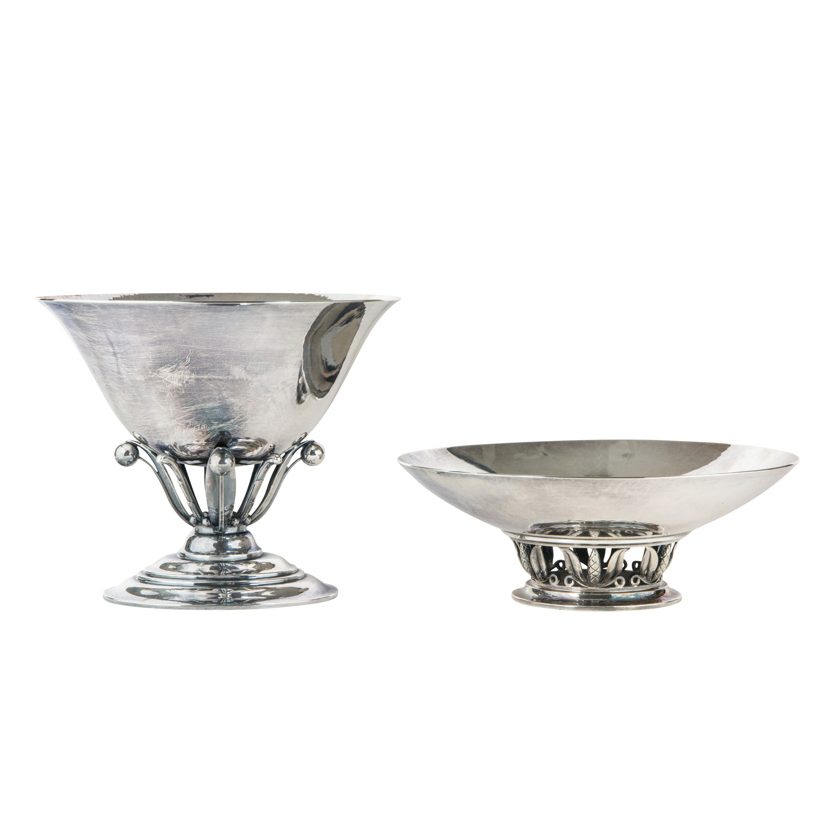 GEORG JENSEN, STERLING PEDESTAL