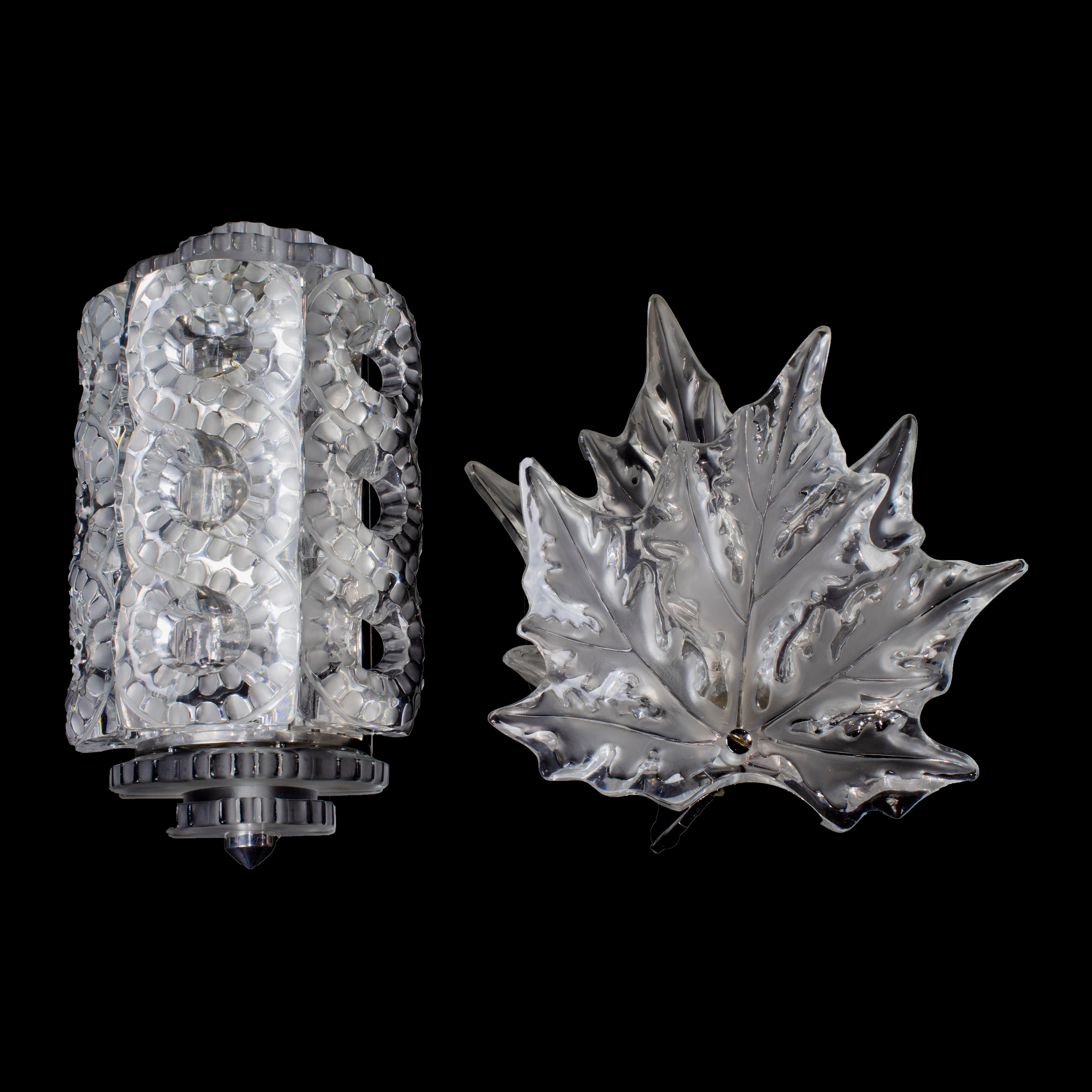 LALIQUE WALL LIGHTS TWO Lalique  3a2ef7