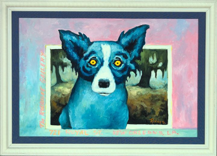 George Rodrigue (American, Louisiana,