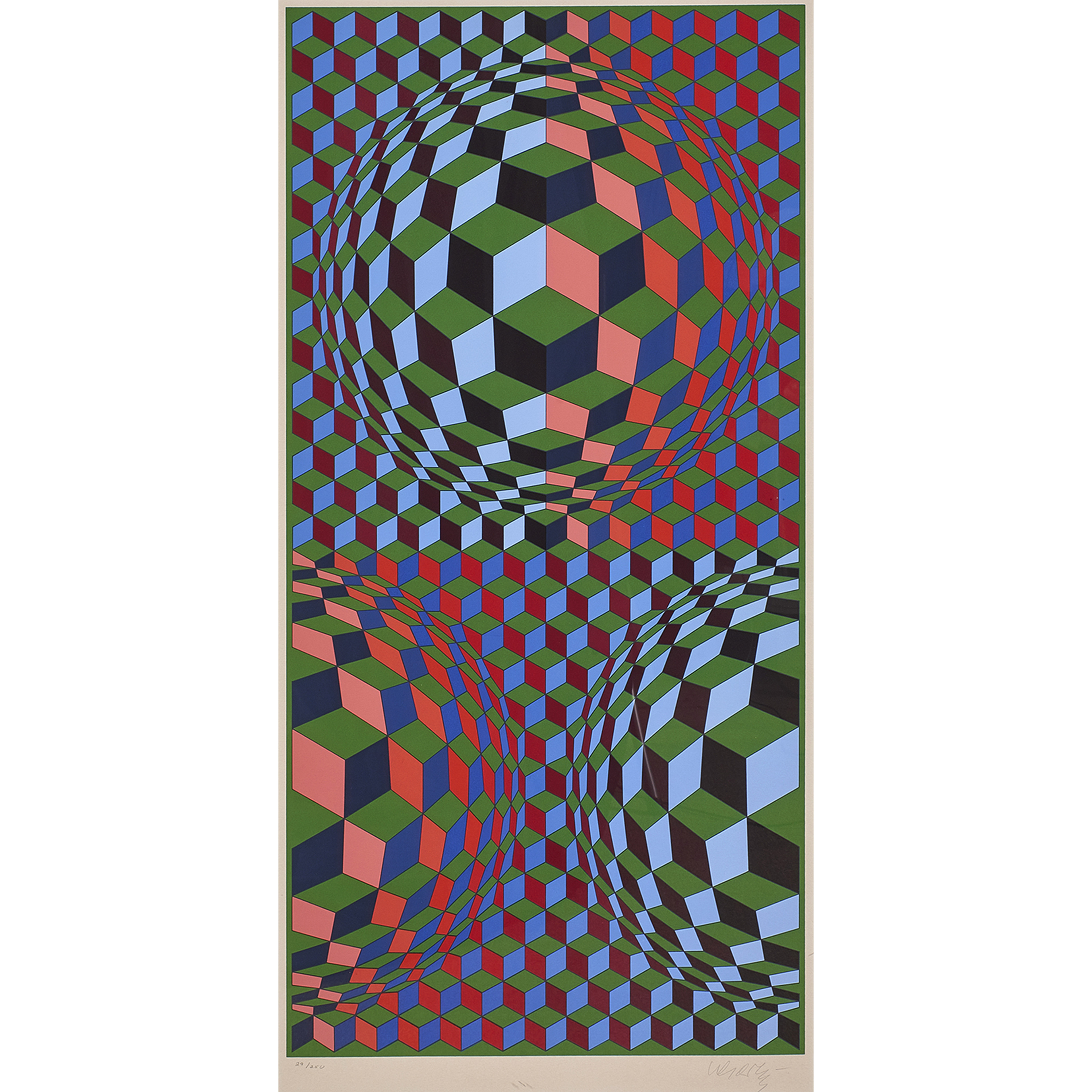 PRINT VICTOR VASARELY Victor Vasarely 3a5a6c