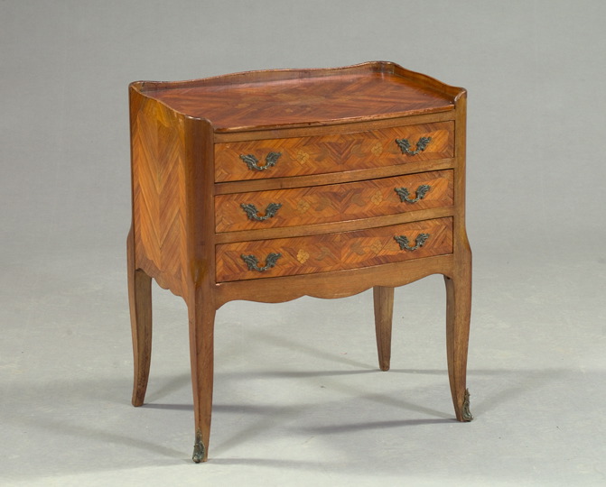 Petite Louis XV-Style Mahogany