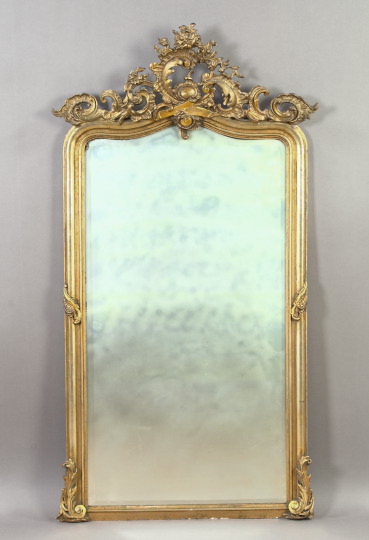 Napoleon III Carved Giltwood and