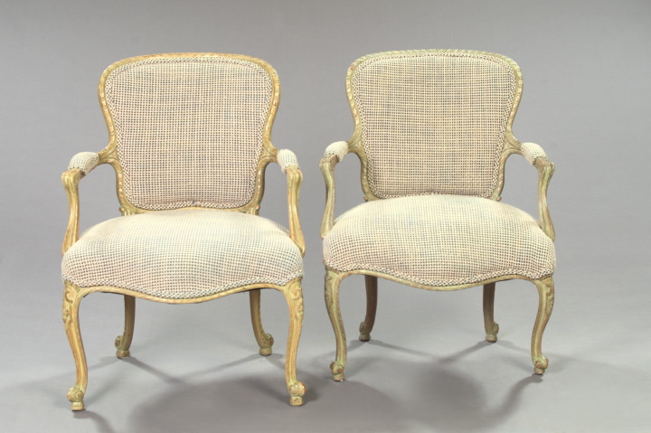 Pair of Louis XV Style Polychromed 3a5af6
