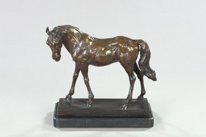 Attractive Patinated Bronze Figure