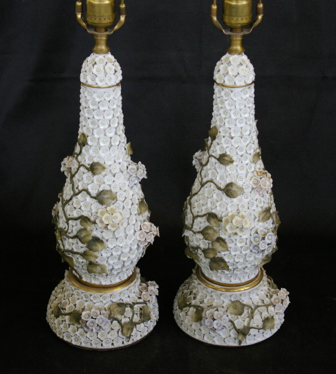 Pair of German Porcelain Table 3a5b3a