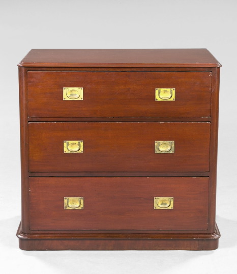 Victorian Mahogany Chest,  late 19th