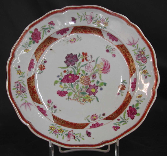 Good Chinese Export Porcelain Plate,
