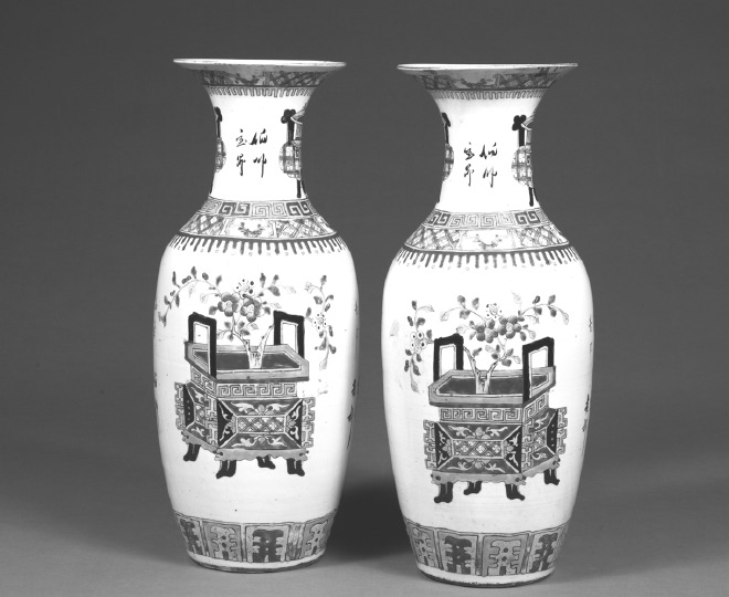 Large Pair of Kuang Hsu Porcelain 3a5c44