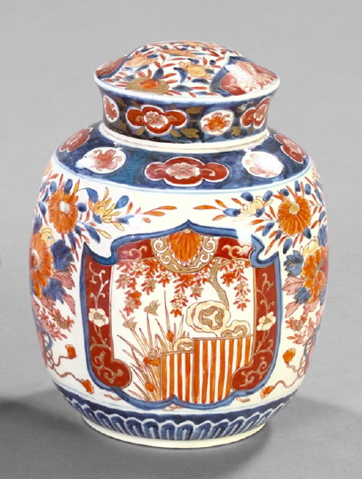 Japanese Edo Imari Porcelain Covered 3a5c4a