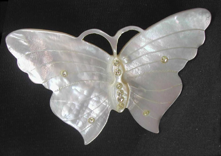 Costume Jewelry Butterfly Pin  3a5c7c