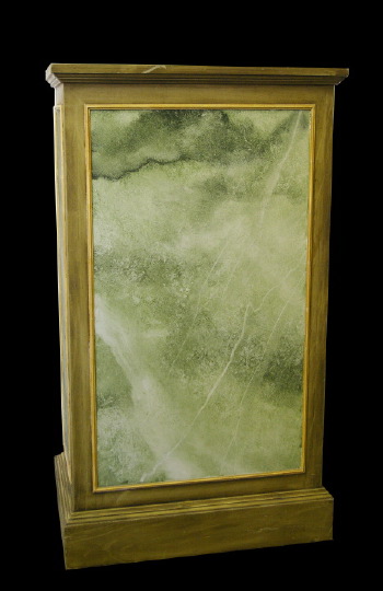 French Faux-Verde-Antico Marble