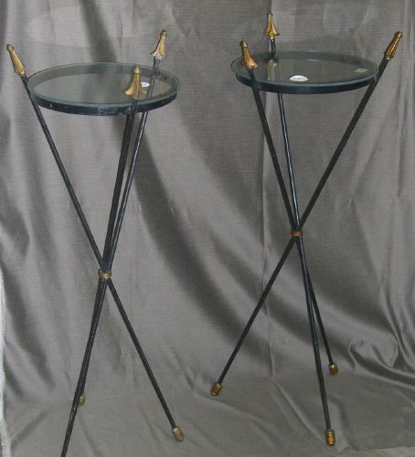 Pair of Directoire Style Ebonized 3a5cb1