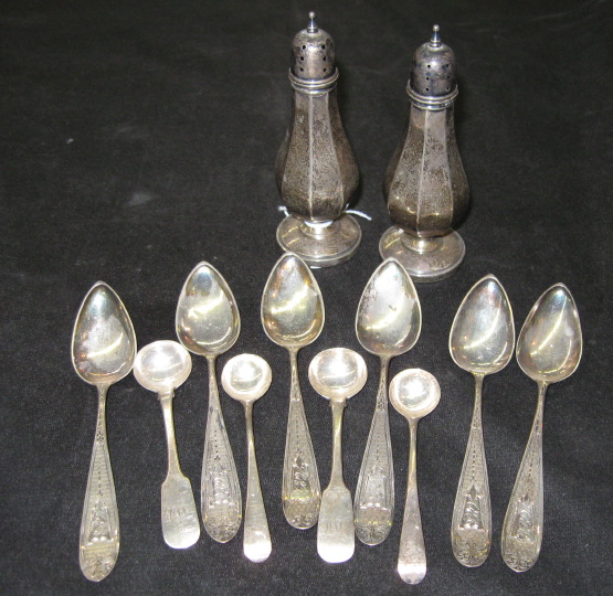 Collection of Twelve Silver Spoons and