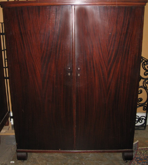 American Late Classical Revival Mahogany