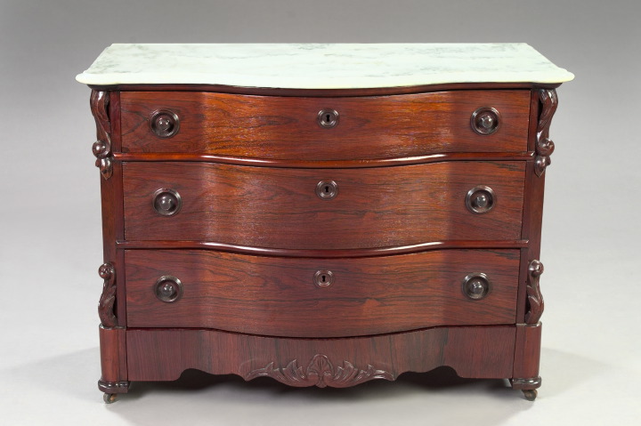 American Rococo Revival Rosewood