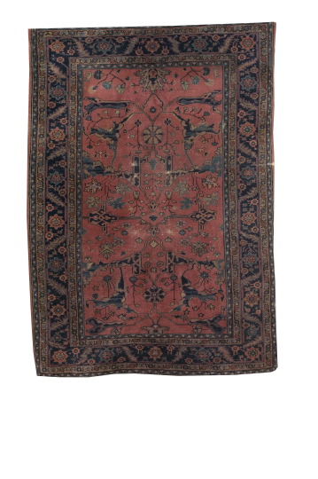 Antique Sparta Carpet,  5\' 4\"