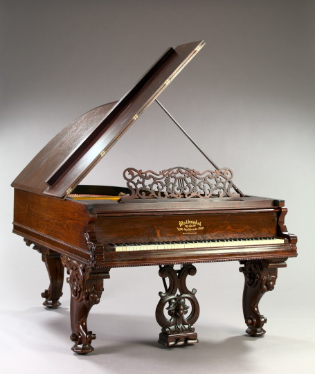 Fine American Rococo Revival Rosewood