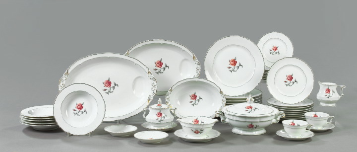 Eighty-Four-Piece Haviland and Company,