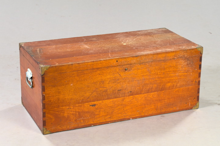 Mahogany Blanket Chest,  early