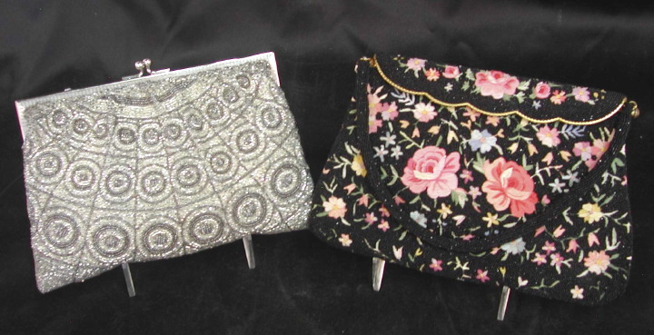 Two Beaded Evening Bags one a 3a5dd6