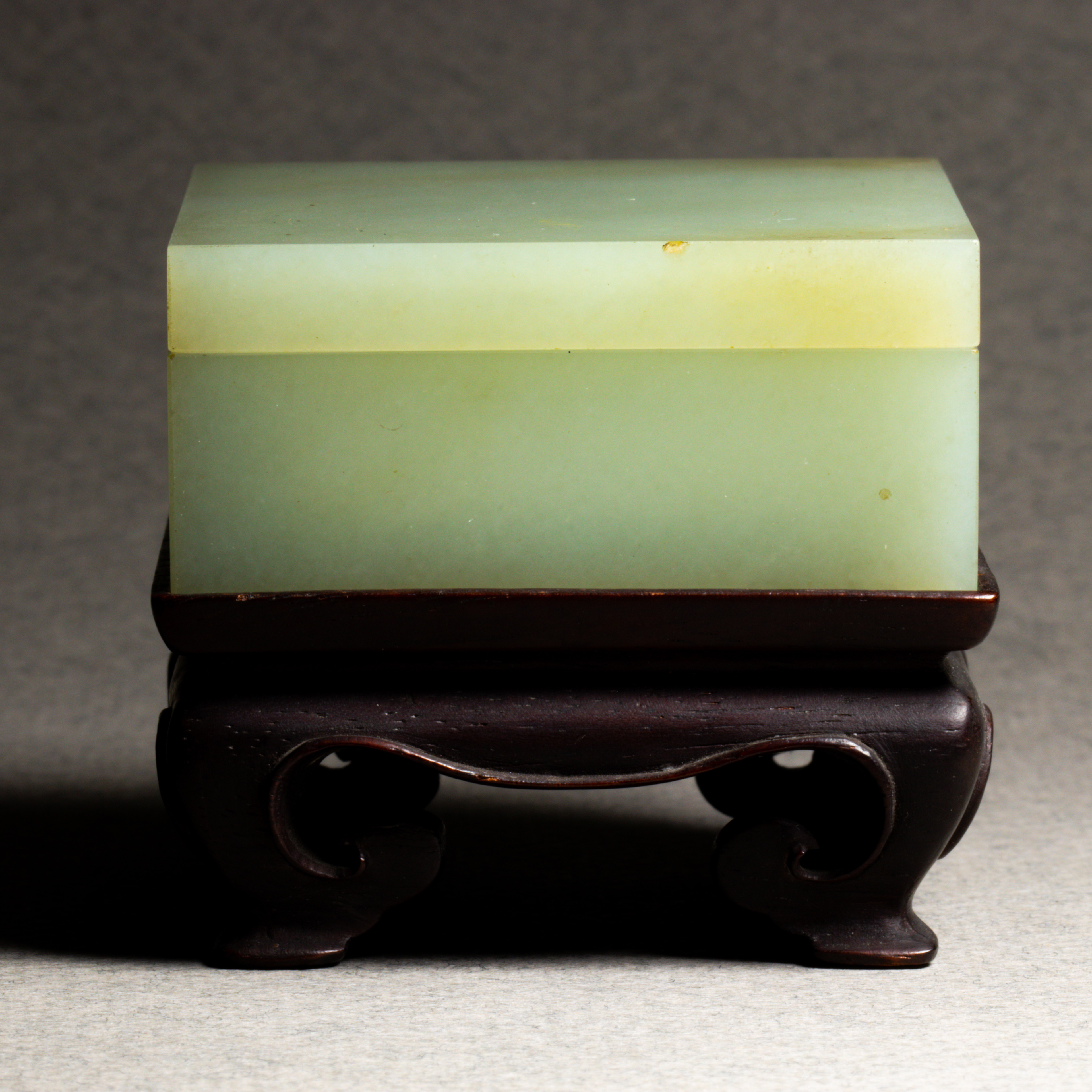 CHINESE CELADON JADE INK PASTE 3a5e0b