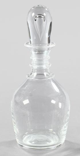 Early Steuben Crystal Decanter/Bitters