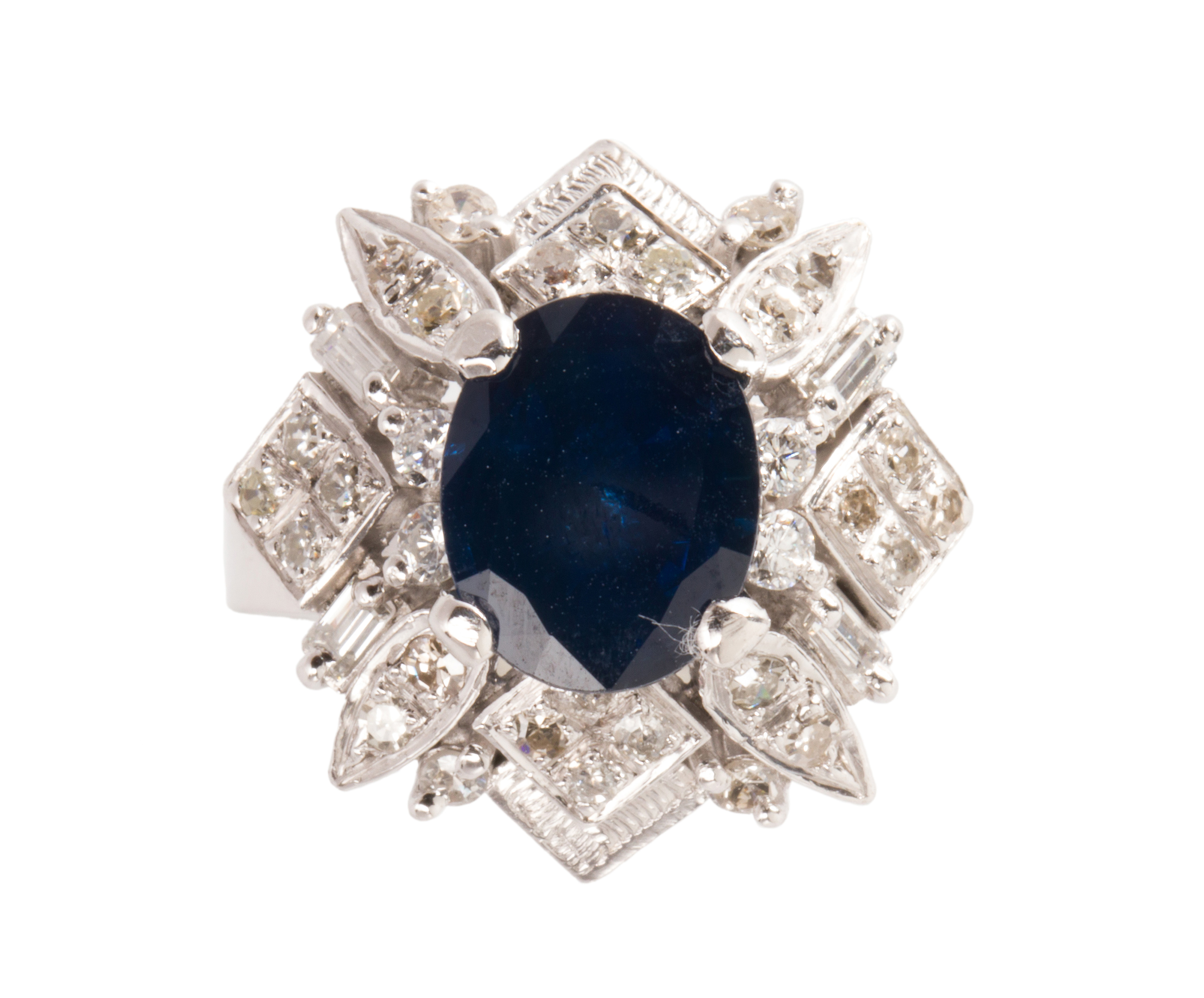 A SAPPHIRE DIAMOND AND EIGHTEEN 3a5e67