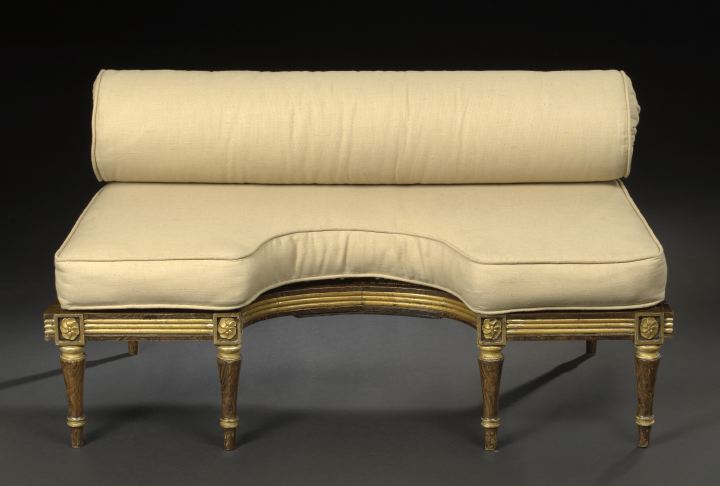 Regency Faux Bois Pier Bench  3a5e84