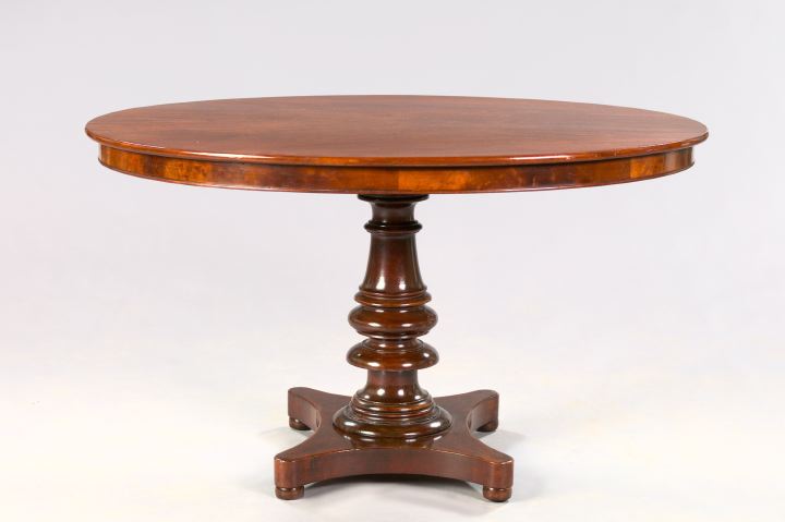 William IV Mahogany Tilt Top Table  3a5e8c